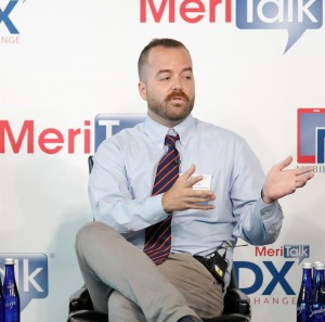 Matt Goodrich, director of FedRAMP, speaking last year at the CyberSecurity Brainstorm event. Some are now privately calling for his removal from that position.