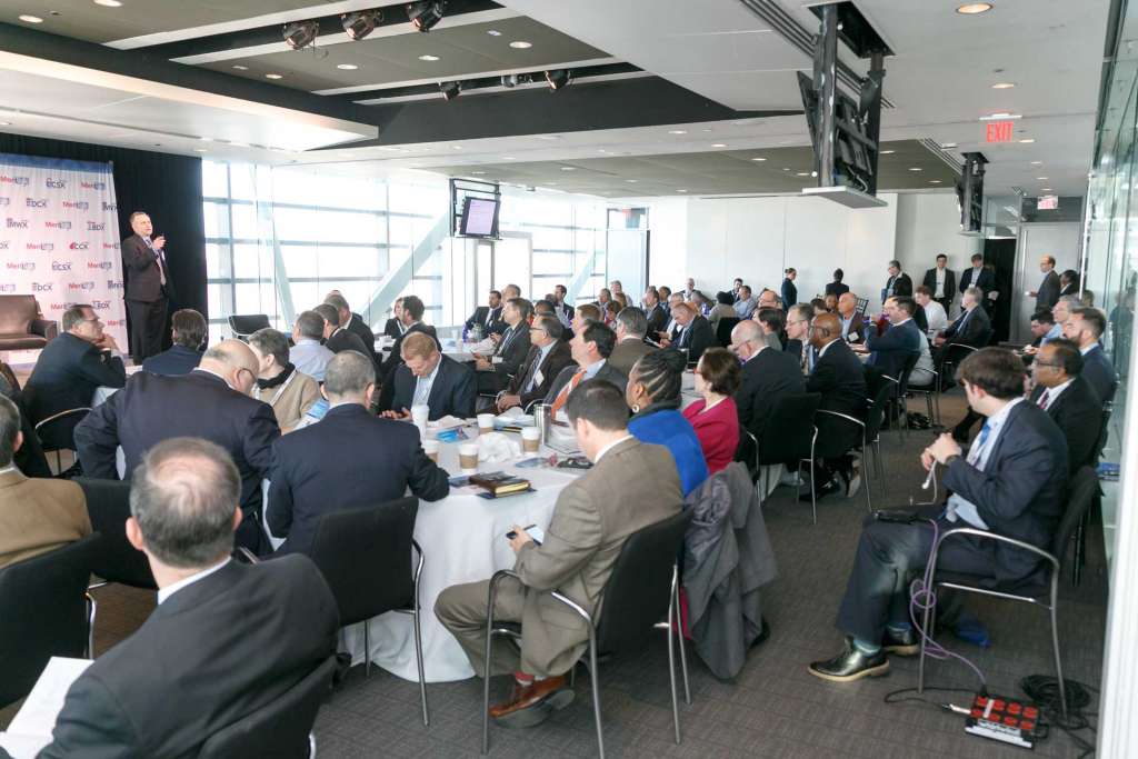 Crowd listening to Dave Powner's keynote address