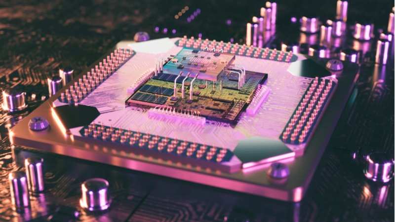quantum computer processor chip intel computing hardware