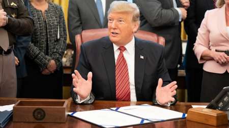 Donald Trump White House bill signing