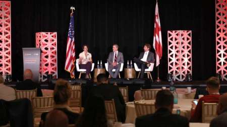 Jesus Caban, Chief, Clinical and Research Informatics, Walter Reed National Military Medical Center; Amanda Purnell, Director of Data and Analytics Innovation, Department of Veterans Affairs