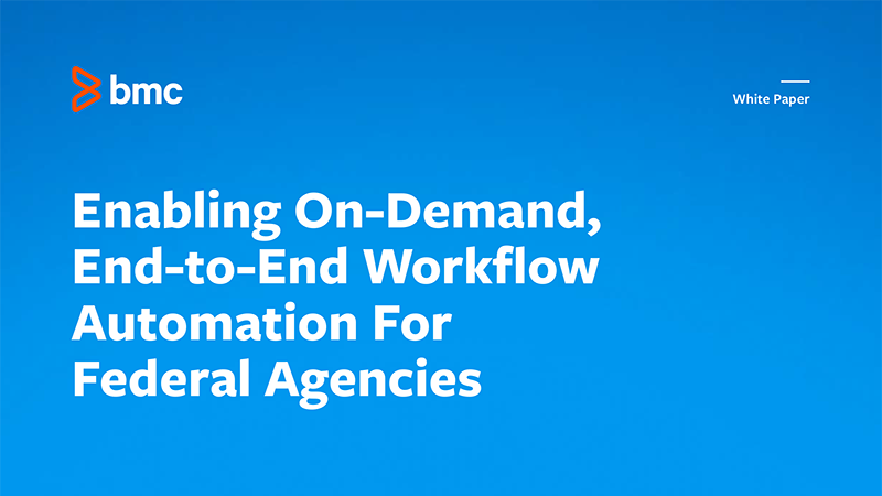Enabling On-Demand, End-to-End Workflow Automation For Federal Agencies