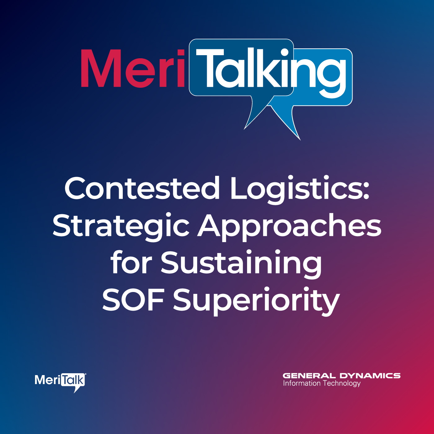 Podcast: Contested Logistics: Strategic Approaches for Sustaining SOF Superiority episode artwork