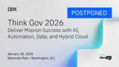 IBM Think Gov 2026 - POSTPONED