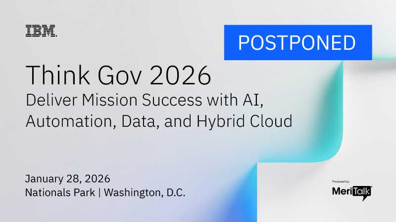 IBM Think Gov 2026 - POSTPONED